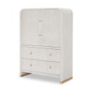 The appearance of Miramar 2 Door and 2 Drawer Chest In Oyster designed by Legacy Classic in the modern / contemporary interior design. This oyster piece of furniture was selected by 1StopBedrooms from Miramar Collection to add a touch of cosiness and style into your home. Sku: 3300-2100. Material: Oak Veneer.