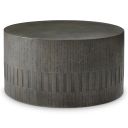 The appearance of Miramar Round Outdoor Cocktail Table designed by Bernhardt in the modern / contemporary interior design. This dark charcoal piece of furniture was selected by 1StopBedrooms from Miramar Collection to add a touch of cosiness and style into your home. Sku: X01025. Table Top Shape: Round. Material: Glass.