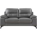 The appearance of Mischa Loveseat In Dark Gray designed by Homelegance in the modern / contemporary interior design. This gray piece of furniture was selected by 1StopBedrooms from Mischa Collection to add a touch of cosiness and style into your home. Sku: 9514DGY-2. Material: Leather.