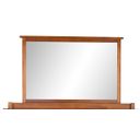 The appearance of Mission Hill Medium Harvest Mirror designed by A-America in the transitional interior design. This brown piece of furniture was selected by 1StopBedrooms from Mission Hills Collection to add a touch of cosiness and style into your home. Sku: MIHHA5550. Material: Wood.