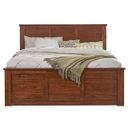 The appearance of Mission Hill Medium Harvest Queen Captains Storage Bed designed by A-America in the modern / contemporary interior design. This brown piece of furniture was selected by 1StopBedrooms from Mission Hills Collection to add a touch of cosiness and style into your home. Sku: MIHHA505F;MIHHA505H;MIHHA505N;MIHHA505P;MIHHA505Q. Bed Type: Storage Bed. Material: Wood. Bed Size: Queen.
