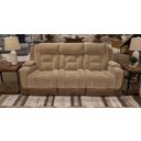 Mixed Momentum Power Reclining Sofa In Brownstone