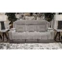 Mixed Momentum Power Reclining Sofa In Shadow