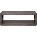Modern Edge Cocktail Table In Caffe