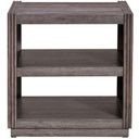Modern Edge End Table In Caffe