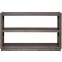Modern Edge Sofa Table In Caffe