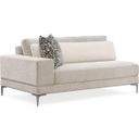 The appearance of Caracole Modern Expressions Repetition Sectional Left Arm Loveseat Only designed by Caracole in the transitional interior design. This dark gray piece of furniture was selected by 1StopBedrooms from Modern Expressions Collection to add a touch of cosiness and style into your home. Sku: M120-420-LL1-A. Material: Birch.