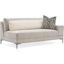 The appearance of Caracole Modern Expressions Repetition Sectional Right Arm Loveseat Only designed by Caracole in the transitional interior design. This dark gray piece of furniture was selected by 1StopBedrooms from Modern Expressions Collection to add a touch of cosiness and style into your home. Sku: M120-420-RL1-A. Material: Birch.