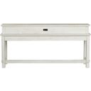 The appearance of Modern Farmhouse Console Bar Table In White designed by Liberty in the country / farmhouse interior design. This white piece of furniture was selected by 1StopBedrooms from Modern Farmhouse Collection to add a touch of cosiness and style into your home. Sku: 406W-OT7837. Material: Poplar.