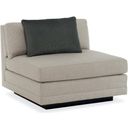 The appearance of Caracole Modern Fusion Sectional Armless Chair Only designed by Caracole in the transitional interior design. This light beige piece of furniture was selected by 1StopBedrooms from Modern Fusion Collection to add a touch of cosiness and style into your home. Sku: M050-017-AC1-A. Material: Birch.