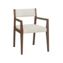 Modern Haze Arm Chair In Brown