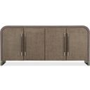 The appearance of Modern Mood Buffet In Dark Wood designed by Hooker in the modern / contemporary interior design. This dark wood piece of furniture was selected by 1StopBedrooms from Modern Mood Collection to add a touch of cosiness and style into your home. Sku: 6850-75900-89. Material: Oak Veneer.