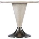 The appearance of Modern Mood Counter Height Table In Light Wood designed by Hooker in the modern / contemporary interior design. This light wood piece of furniture was selected by 1StopBedrooms from Modern Mood Collection to add a touch of cosiness and style into your home. Sku: 6850-75202B-80;6850-75202T-80. Table Top Shape: Round. Size: 40". Material: Oak Veneer.