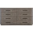 The appearance of Modern Mood Dresser In Dark Wood designed by Hooker in the modern / contemporary interior design. This dark wood piece of furniture was selected by 1StopBedrooms from Modern Mood Collection to add a touch of cosiness and style into your home. Sku: 6850-90002-89. Material: Oak Veneer.
