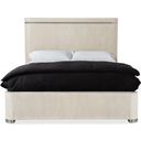 The appearance of Modern Mood Queen Panel Bed In Light Wood designed by Hooker in the modern / contemporary interior design. This light wood piece of furniture was selected by 1StopBedrooms from Modern Mood Collection to add a touch of cosiness and style into your home. Sku: 6850-90251-80;6850-90252-80;6850-90253-80. Bed Type: Panel Bed. Bed Size: Queen. Material: Oak Veneer.
