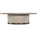 Modern Mood Round Cocktail Table In Light Wood