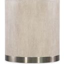 Modern Mood Round End Table In Light Wood