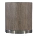 The appearance of Modern Mood Round End Table In Dark Wood designed by Hooker in the modern / contemporary interior design. This dark wood piece of furniture was selected by 1StopBedrooms from Modern Mood Collection to add a touch of cosiness and style into your home. Sku: 6850-80213-89. Material: Oak Veneer.
