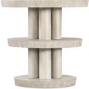 Modern Mood Round Side Table In Light Wood