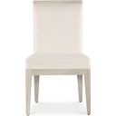 Modern Mood Upholstered Side Chair Set of 2 In Beige