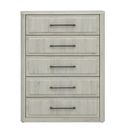 The appearance of Modern Play 5 Drawer Chest In Natural White designed by Liberty in the transitional interior design. This natural white piece of furniture was selected by 1StopBedrooms from Modern Play Collection to add a touch of cosiness and style into your home. Sku: 522-BR41. Material: Solid Rubberwood.