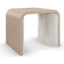 The appearance of Modern Principles Movement End Table In Oak designed by Caracole in the modern / contemporary interior design. This oak piece of furniture was selected by 1StopBedrooms from Modern Principles Collection to add a touch of cosiness and style into your home. Sku: M141-022-411. Material: Wood.