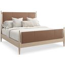 The appearance of Modern Principles Rhythm King Bed In Oak designed by Caracole in the modern / contemporary interior design. This oak piece of furniture was selected by 1StopBedrooms from Modern Principles Collection to add a touch of cosiness and style into your home. Sku: M143-022-121F;M143-022-121H;M143-022-121R. Bed Type: Panel Bed. Bed Size: King. Material: Poplar.