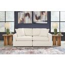 The appearance of Modmax 2-Piece Sectional Loveseat In Oyster designed by Signature Design by Ashley in the modern / contemporary interior design. This oyster piece of furniture was selected by 1StopBedrooms from Modmax Collection to add a touch of cosiness and style into your home. Sku: 9210364;9210365. Material: Polyester.
