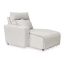 The appearance of ModMax II LAF Power Chaise In Stone designed by Signature Design by Ashley in the modern / contemporary interior design. This stone piece of furniture was selected by 1StopBedrooms from ModMax II Collection to add a touch of cosiness and style into your home. Sku: 6590779. Material: Fabric.
