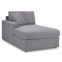 The appearance of Modmax Left-Arm Facing Corner Chaise In Granite designed by Signature Design by Ashley in the modern / contemporary interior design. This granite piece of furniture was selected by 1StopBedrooms from Modmax Collection to add a touch of cosiness and style into your home. Sku: 9210416. Material: Fabric.