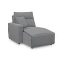 The appearance of Modmax Left-Arm Facing Power Reclining Back Chaise In Salt and Pepper designed by Signature Design by Ashley in the modern / contemporary interior design. This salt & pepper piece of furniture was selected by 1StopBedrooms from Modmax Collection to add a touch of cosiness and style into your home. Sku: 6590679. Material: Fabric.