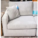 Modmax Luxe LAF Corner Chair In Flint