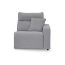 The appearance of Modmax Right-Arm Facing Power Recliner In Salt and Pepper designed by Signature Design by Ashley in the modern / contemporary interior design. This salt & pepper piece of furniture was selected by 1StopBedrooms from Modmax Collection to add a touch of cosiness and style into your home. Sku: 6590662. Material: Fabric.