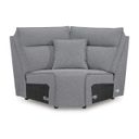 The appearance of Modmax Wedge In Salt and Pepper designed by Signature Design by Ashley in the modern / contemporary interior design. This salt & pepper piece of furniture was selected by 1StopBedrooms from Modmax Collection to add a touch of cosiness and style into your home. Sku: 6590677. Material: Fabric.