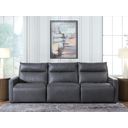 Modz 3-Piece Power Sectional Reclining Sofa In Blue