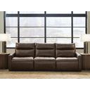 Modz 3-Piece Power Sectional Reclining Sofa In Chocolate