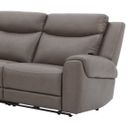 The appearance of Momentum Power RAF Zero G Recliner with Heat and Massage P3 In Dark Granite designed by Parker House in the traditional interior design. This dark granite piece of furniture was selected by 1StopBedrooms from Momentum Collection to add a touch of cosiness and style into your home. Sku: MMTM#811RPHLZ-HM-DKGN. Material: Polyester.