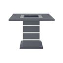 The appearance of Monaco Bar Table In Dark Grey designed by Global Furniture USA in the modern / contemporary interior design. This dark grey piece of furniture  was selected by 1StopBedrooms from Monaco Collection to add a touch of cosiness and style into your home. Sku: MONACO-BT-DARK GREY-CLMN;MONACO-BT-DARK GREY-TOP & BASE. Table Top Shape: Square. Material: Chip Board.
