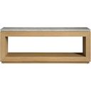 The appearance of Monet Console Table In Skylark designed by Universal in the modern / contemporary interior design. This skylark piece of furniture  was selected by 1StopBedrooms from Avaline Collection to add a touch of cosiness and style into your home. Sku: U428A816. Material: Wood.