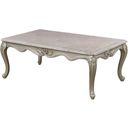 The appearance of Monique Cocktail Table In White designed by New Classic in the traditional interior design. This white piece of furniture was selected by 1StopBedrooms from Monique Collection to add a touch of cosiness and style into your home. Sku: T502T-10. Material: Marble.