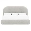 Monolith Queen Panel Bed In Grey