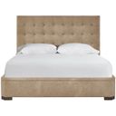 Montclair Queen Upholstered Bed In Toffee