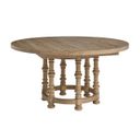 The appearance of Montecito Ennisbrook Round Dinning Table In Natural designed by Barclay Butera in the traditional interior design. This natural piece of furniture was selected by 1StopBedrooms from Montecito Collection to add a touch of cosiness and style into your home. Sku: 940-875. Table Top Shape: Round. Material: Wood. Size: 60".