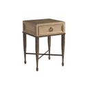 The appearance of Montecito Milano Night Table In Natural designed by Barclay Butera in the transitional interior design. This natural piece of furniture was selected by 1StopBedrooms from Montecito Collection to add a touch of cosiness and style into your home. Sku: 940-622. Material: Wood.