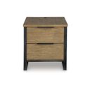 The appearance of Montia End Table In Light Brown designed by Signature Design by Ashley in the modern / contemporary interior design. This light brown piece of furniture was selected by 1StopBedrooms from Montia Collection to add a touch of cosiness and style into your home. Sku: T602-3. Material: Wood.