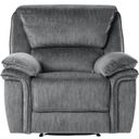 The appearance of Muirfield Gray Recliner designed by Homelegance in the modern / contemporary interior design. This gray piece of furniture was selected by 1StopBedrooms from Muirfield Collection to add a touch of cosiness and style into your home. Sku: 9913-1. Material: Microfiber.