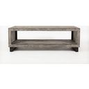 The appearance of Mulholland Drive 56 Inch Coffee Table In Grey designed by Jofran in the transitional interior design. This grey piece of furniture  was selected by 1StopBedrooms from Mulholland Drive Collection to add a touch of cosiness and style into your home. Sku: 1670-1. Material: Iron.