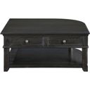 The appearance of Muriel Lift Top Cocktail Table In Charcoal designed by Homelegance in the traditional interior design. This charcoal piece of furniture  was selected by 1StopBedrooms from Muriel Collection to add a touch of cosiness and style into your home. Sku: 3503BK-01. Material: Wood.