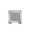 Murry Nightstand in Silver