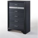 The appearance of Naima Chest (Black) designed by ACME in the modern / contemporary interior design. This black piece of furniture  was selected by 1StopBedrooms from Naima Collection to add a touch of cosiness and style into your home. Sku: 25906. Material: Wood.